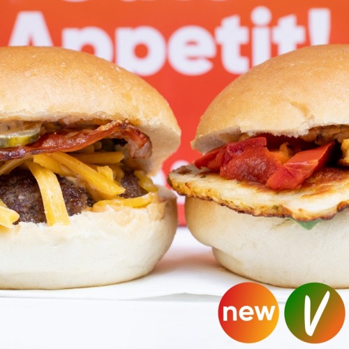 BRG4 Vegie & Bacon Burger Box BRG4 Vegie & Bacon...