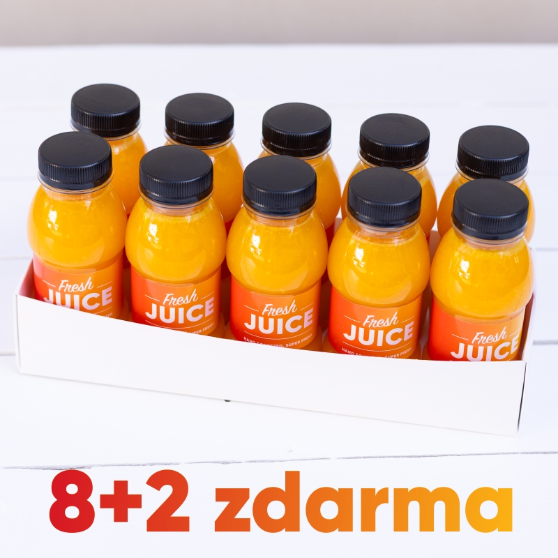 10PACK Fresh Juice 250 ml