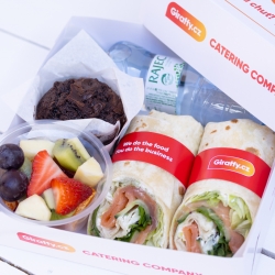 LB23 Salmon Wrap Lunch Box