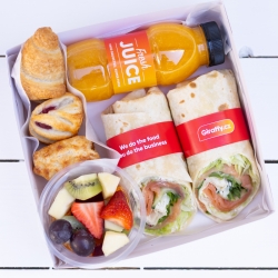 LB24 Salmon Wrap Lunch Box