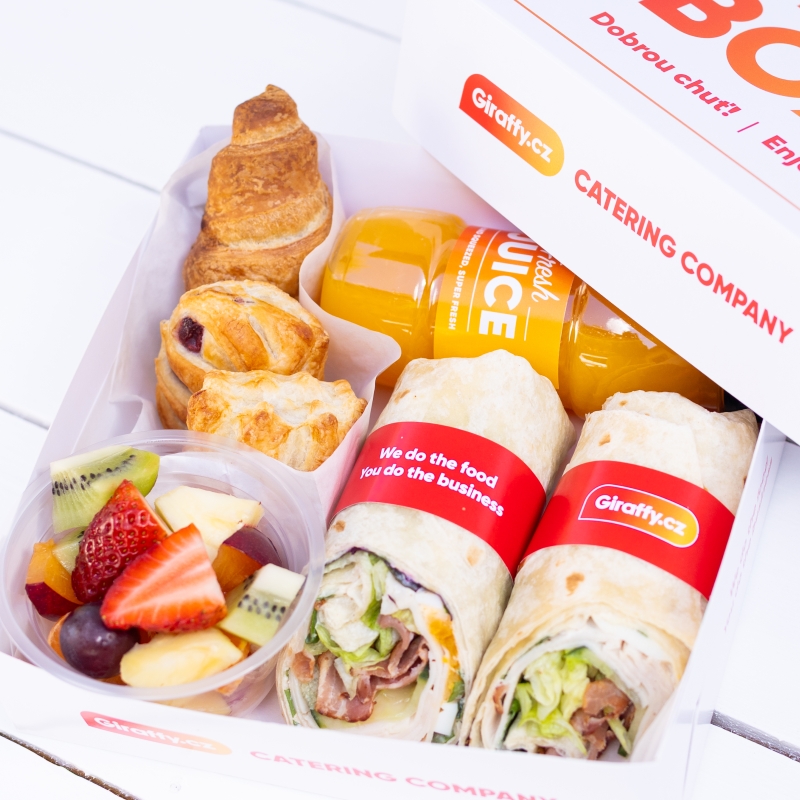 Obědový balíček, Catering Brno
