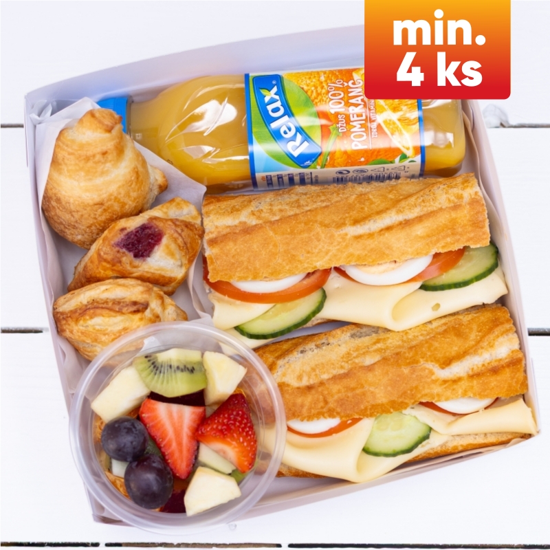 LB12 Cheese Baguette Lunch Box
