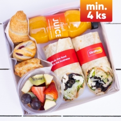 LB22 Mozzarella Wrap Lunch Box