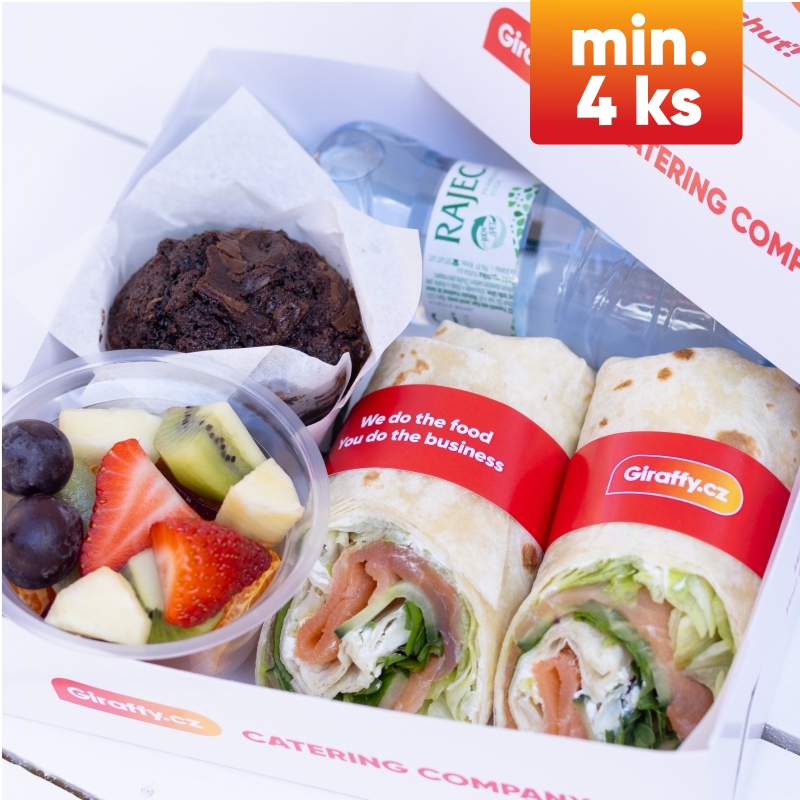 LB23 Salmon Wrap Lunch Box